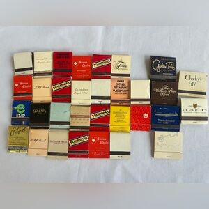 Vintage Matchbook Collection LOT of 32